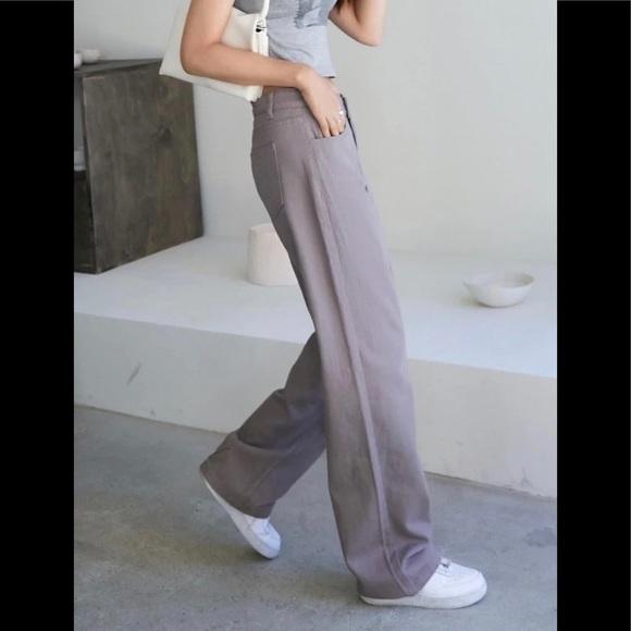 🆕 SHEIN | DAZY Solid  Zipper Fly Boyfriend Jean - Picture 2 of 6